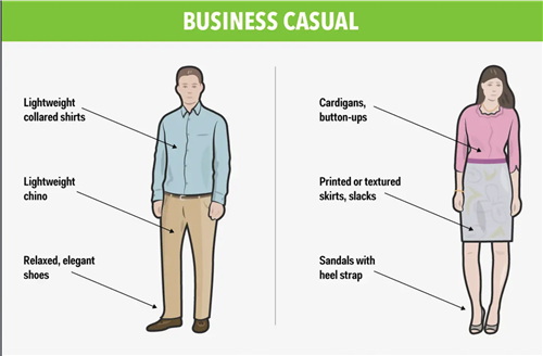 business casual
